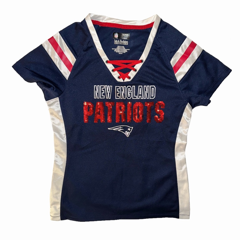 Patriots - 1st & Fashion lace-up jersey - navy